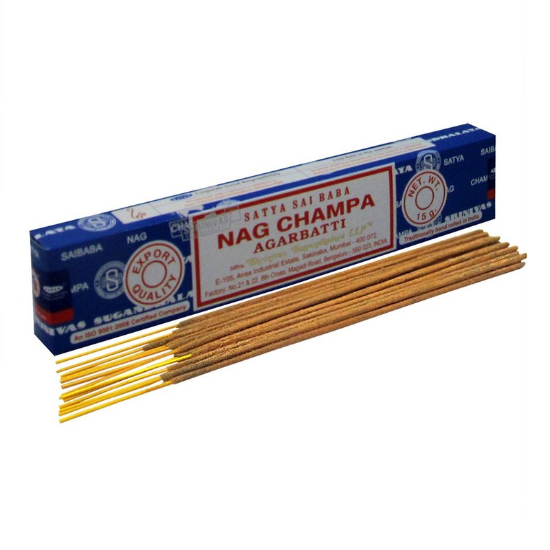 Satya Sai Baba Nag Champa Agarbatti Pack of 3 Incense