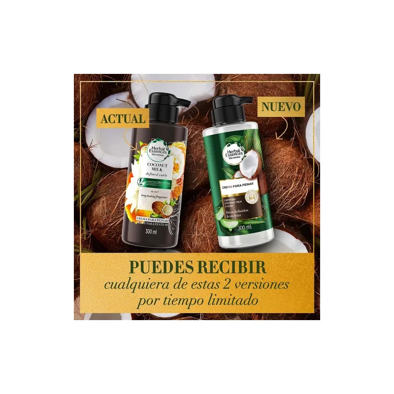 Herbal Essences Crema Rizos con Coco y Aloe 300ml |