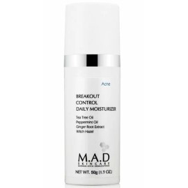 M.A.D Skincare Breakout Control Daily Moisturizer - For Acne Prone Skin