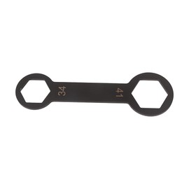 OldBones Universal 34/41mm Motorcycle Fork Cap Wrench Tool / Shock Absorber Arm Disassembly Wrench Double Head Wrench