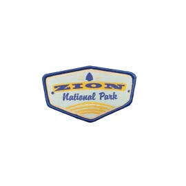 Utah Zion Park Adventure Travel Hiking Patch, Sew On