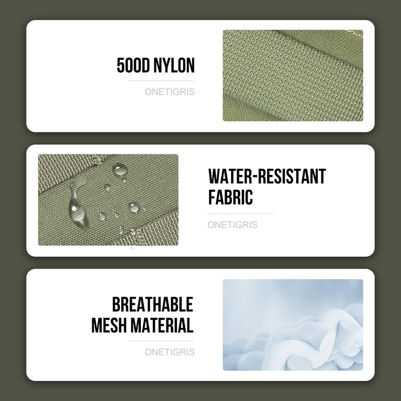 ONETIGRIS Chest Rig, MOLLE Chest Rigs Tactical Chest Rig Dangler