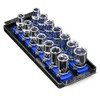 Ernst Manufacturing 8-Inch Socket Boss, 2-Rail Socket Tray, Blue -