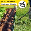 Garden Hoe, Heavy Duty Hula Hoe Garden Tool for Weeding,