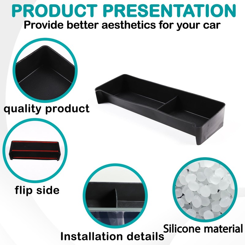 Hudiriy Car Center Console Dash Storage Box Compatible with Ineos