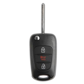 KeylessOption Keyless Entry Car Remote Flip Ignition Key Fob for 2011-2013 Kia Soul 2012-2013 Kia Sportage