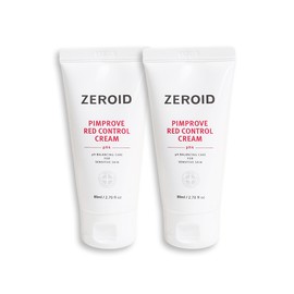 Zeroid Pimprobe Red Control Cream pH4 80ml x 2 / 제로이드 핌프로브 레드 컨트롤 크림 pH4 80ml x 2개