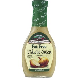 Maple Grove Farms Fat-Free Salad Dressing, Vidalia Onion, 8 Ounce