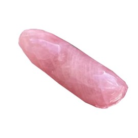 Special0217 Pink Rosequartz twisted massage wand