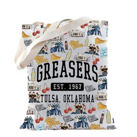 Greaser Merch Greaser Doo Wop Rydell Tote Bag for Danny Sandy Fans High Gift Rockabilly Greaser Gift (Grea Tote)