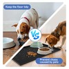 URMONA 28" x 19" Silicone Pet Feeding Mat, Dog Cat