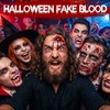 Halloween Fake Blood Spray with Replaceable Tip, Washable Realistic SFX