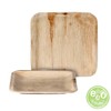 Palmplate high-quality environmentally friendly disposable tableware made of palm leaves,