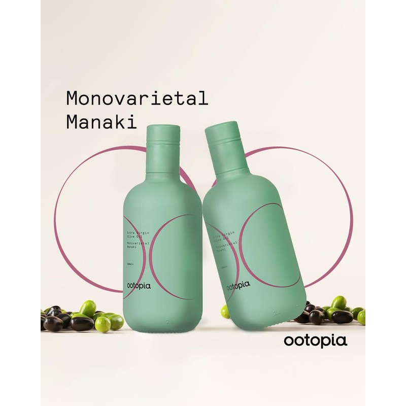 Ootopia Manaki Extra Virgin Olive Oil - Award-winning Greek EVOO