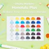 Ohuhu Alcohol Marker Supreme Brush Tip 36+1 Colours Double Tipped