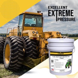 Elba Heavy Duty Tractor Hydraulic Fluid | Hydraulic Oil & Transmission Fluid | J20C Equivalent | (5 Gallon Pail)