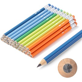 Mr. Pen- Jumbo Pencils, 30 Pencil, Preschool Pencils, Large Pencil, Colorful Barrels and Black 2 HB Graphite Cores, Smooth Lead, Latex-Free Eraser Top with Metal Ferrule