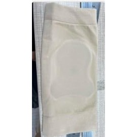 Bukihome Achilles Tendon Support Sleeves - Gel Padded Compression Socks for Tendonitis Relief - Breathable & Ergonomic Fit - 1 Pair of Regular Size, Beige