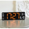 Lancoon LED Electronic Wall Clock, 13 Inch Large Screen with