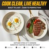 Gotham Steel 15 Pc Ceramic Cookware Set, Ceramic Pots and