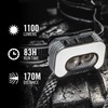 Coast RL35R Voice-Controlled 1100 Lumen Rechargeable LED Headlamp with ARC280™