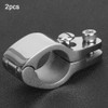 Akozon Rail Mount Hinge, 2Pcs Top Jaw Slide Marine 316