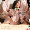 100 Pack Plastic Martini Glasses Disposable with Mini Silver Forks,