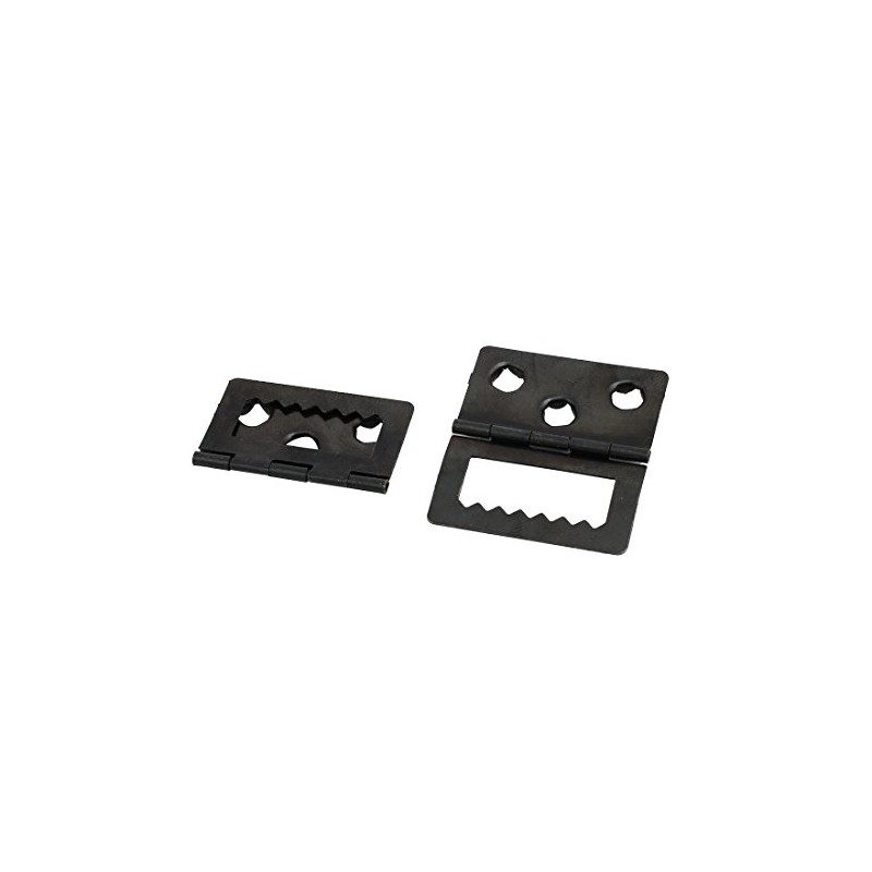 Sourcingmap 32mmx20mmx5mm Photo Picture Frame Back Hinge Backplane Buckle Black