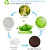 1.2 Gallon Small Biodegradable Trash-Bag Mini-Garbage-Bags - White Compostable 200