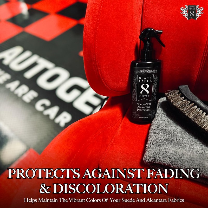 Pinnacle Black Label Suede-Soft Alcantara® Cleaner (8 oz): Premium Care