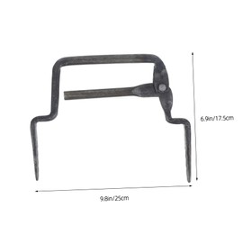 Operitacx Adjustable Brick Block Tongs Clamp for Construction and Paving Ergonomic Hand Tool Lifter Effortless Brick Carrying Wear Resistant for Heavy Duty Use