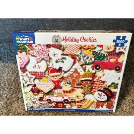 White Mountain NEW!! White Mountain (KING ARTHUR), "Holiday Cookies" jigsaw puzzle