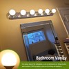 GIOVAR 8-Pack G25 LED Vanity Light Bulbs 120V 40 Watt
