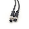 M8 4 Pin Serial Cable Connector Female to Male Plug