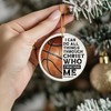 Adorno de cerámica de baloncesto
