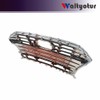 Replacement for Sonata 2018 2019 2020 Front Bumper Grill Black