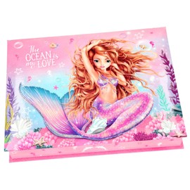 Depesche 10446 Fantasy Model Mermaid Stationery Box Pink/Multi-Coloured