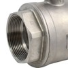 SuperWhole 2" NPT Female 316 Stainless Steel Full Port Ball