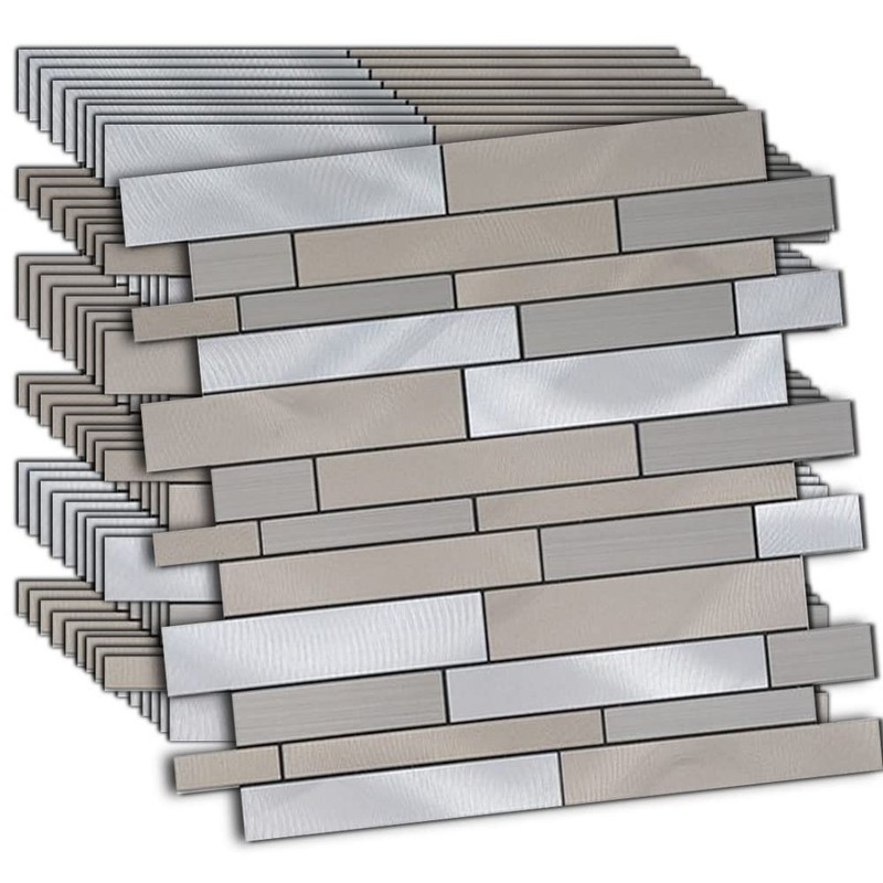 Weimeisc 10 Sheets Peel and Stick Backsplash Tile for Kitchen,