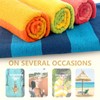CASA COPENHAGEN Malibu Beach Towels Designed in Denmark Rough and