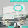 HapiRm Sponge Holder for Kitchen Sink - Self-draining Sink Caddy