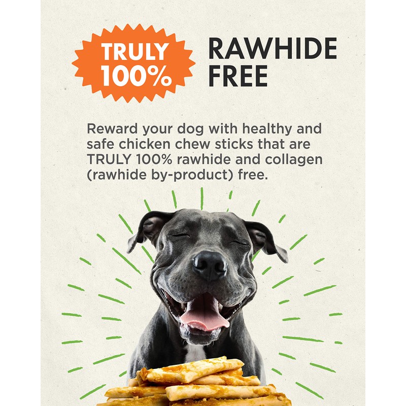 Canine Naturals - Hide Free Chicken Recipe Sticks for Dogs