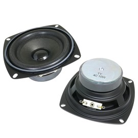 P1000K Compatible Shape 3.9 inches (10 cm) Full Range Speaker Unit, 3.5 inches (10 cm) 4Ω/MAX20W [Speaker DIY Audio] / 1 Piece