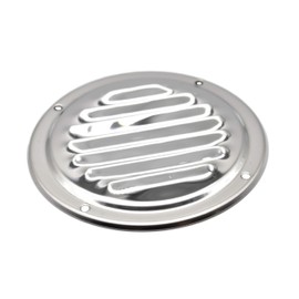 MARINE CITY Stainless-Steel 4 Inches/ 5 Inches/ 6 Inches Round Louvered Vent (Dia;4 Inches)