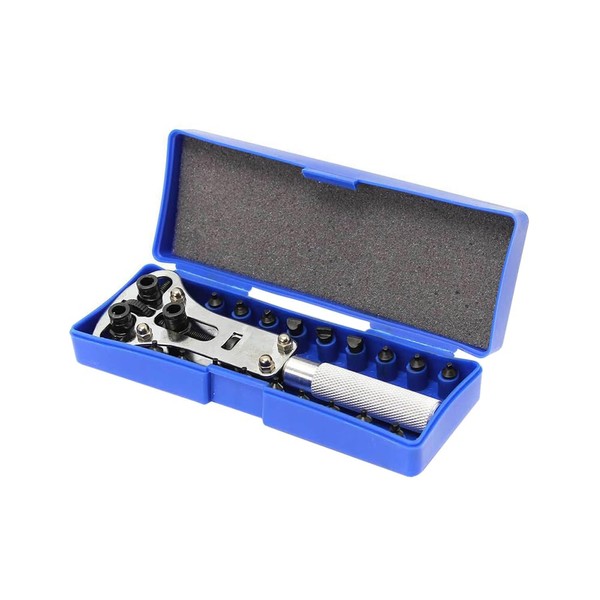 SEIWEI Uhrenrücken Entferner 3-Punkt Schlüssel, Uhrenöffner Gehäuseöffner für den Austausch