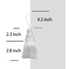 BEL AVENIR Tassel Key Tassel with Loops Handmade Craft Charms