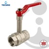 tecuro Ball Valve with Extended Spindle, Both Female Thread Rp