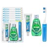 Handy Solutions Oral Care 3-Piece Travel Size Set w/Mouthwash, Toothpaste,