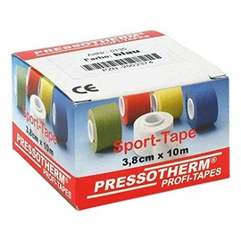 PRESSOTHERM Sports Tape 3.8 cm x 10 m Blue Pack of 1