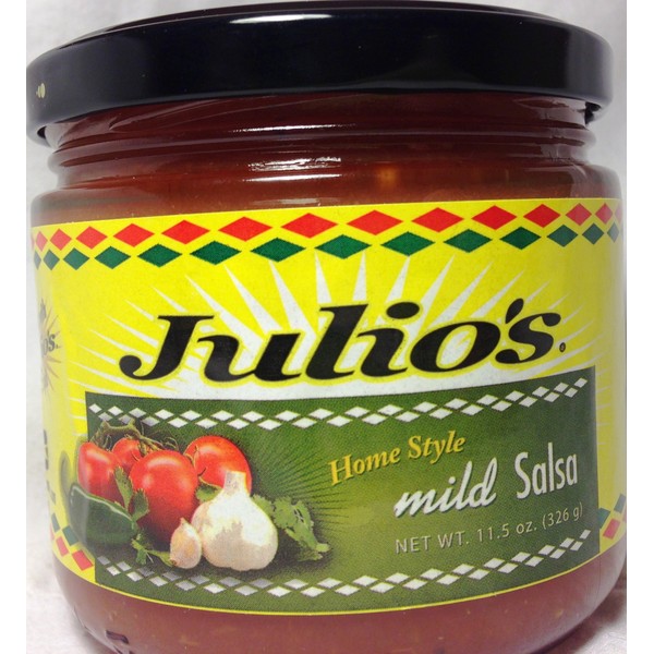 Julio's Home Style Mild Salsa 11.5 oz (Pack of 3)